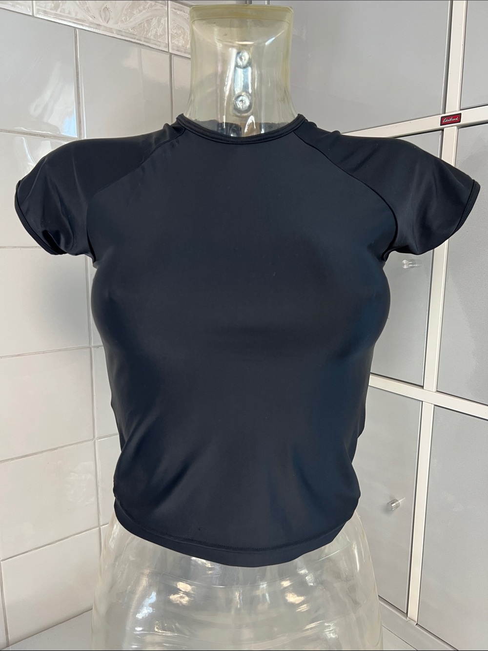 Bloch Silky Spandex Raglan Tee L NEW